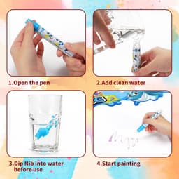 image-SOKA 150 X 90 cm Large Size Magic Water Aqua Doodle Drawing Mat, Handwriting Toy