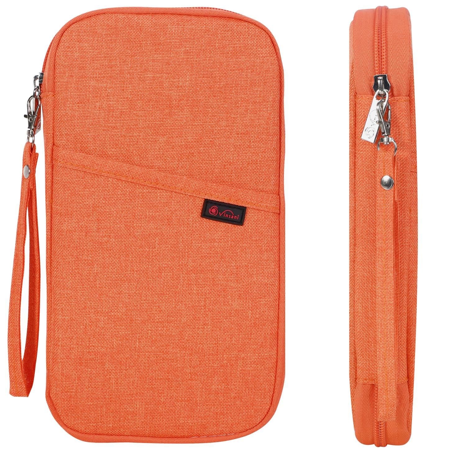 image-Travel Holiday Wallet Passport Holder & Document Organiser Case ID Card, Credit Cards