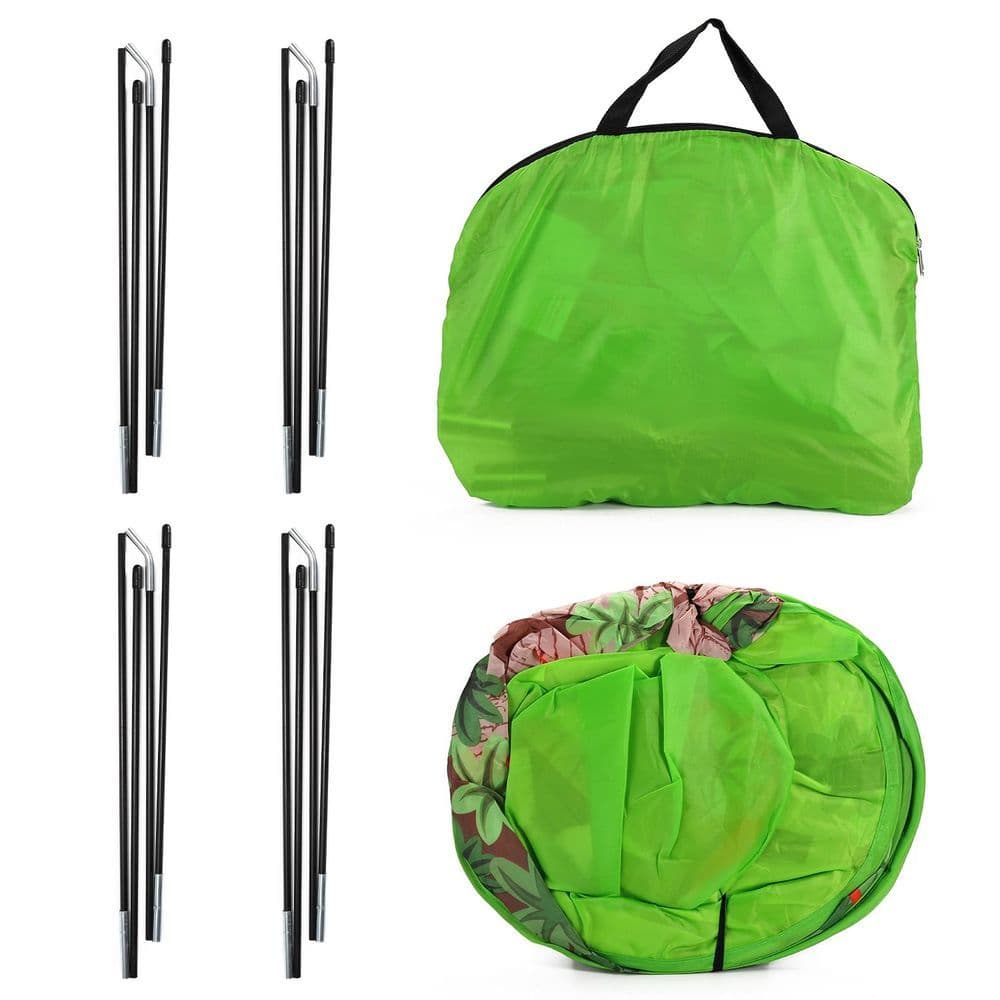 image-SOKA Play Tent Pop Up Indoor or Outdoor Garden Owl Playhouse Tent for Kids Childrens