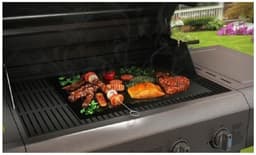 image-2 - 6PC Universal Non-Stick BBQ Grill Mat 40 x 33cm Reusable Dishwasher Safe