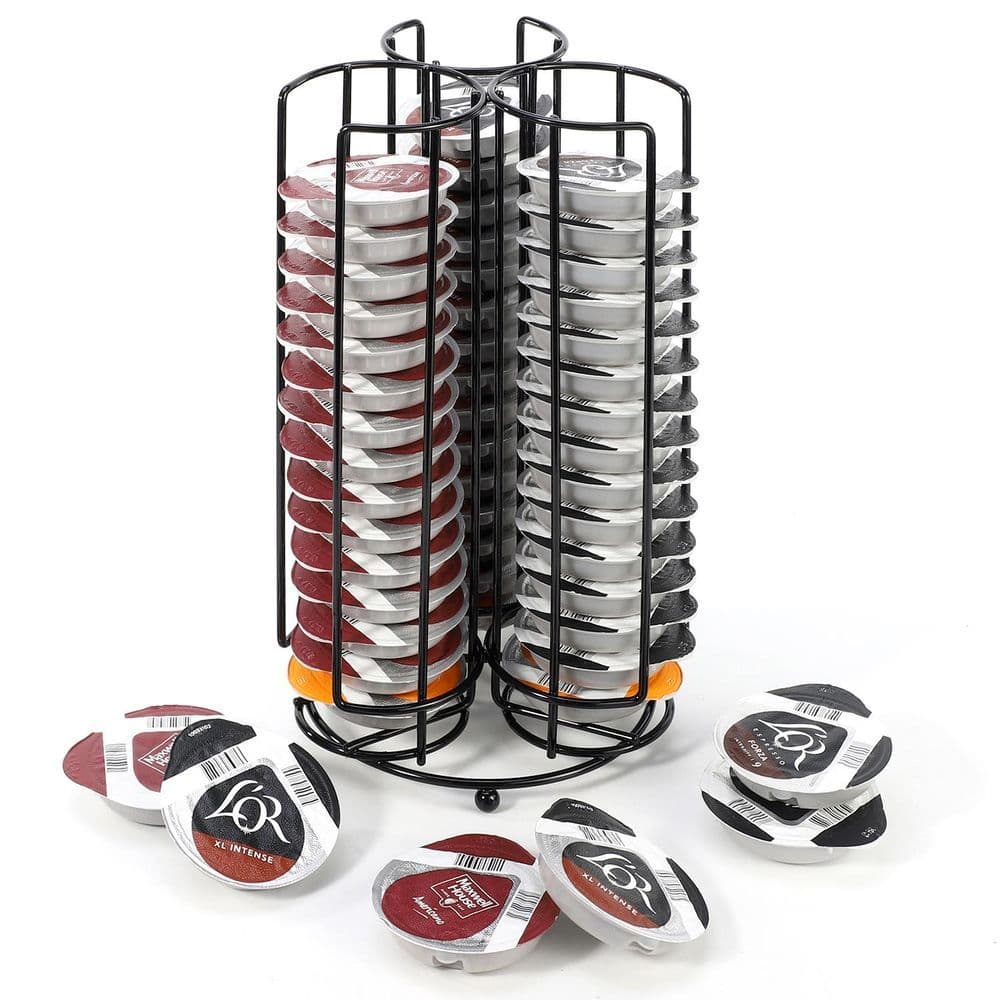 image-48 Coffee Pod Holder 3 Tower Coffee Capsules Storage Rack Stand