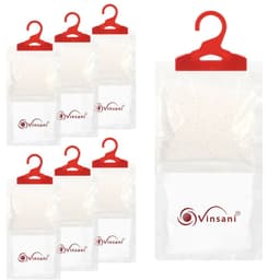image-Hanging Wardrobe Dehumidifier Bag Household Eliminate Odours Pack of 6