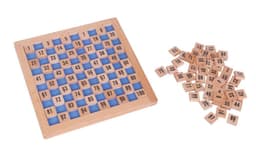 image-LELIN Wooden Hundred Board Game - 1 To 100 Consecutive Numbers Montessori Maths