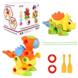 image-Soka Assemble Your Own Dinosaurs Toy Construction Set