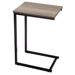 image-C Shaped Side Table Black Powder Coating