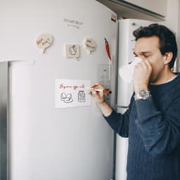 image-A5 Magnetic Memo Notes Whiteboard for Home Office Task