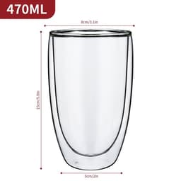 image-Double Wall Glasses Edgy Barware