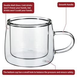 image-Double Wall Glasses Kafo Barware