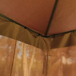 image-3x4m Metal Gazebo Marquee Patio Canopy Shelter with Sidewalls Pavilion