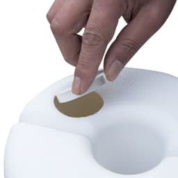 image-Tent Weight Base, 4pcs Plastic Anchor Weights-White