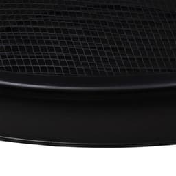 image-Outsunny 30� Round Metal Fire Pit With Cover-Black | Aosom.co.uk