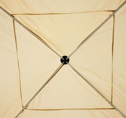 image-3x3m Pop Up Gazebo W/ Mesh Walls-Tan