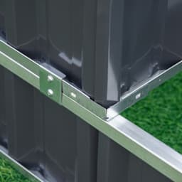 image-3 Tier Raised Garden Bed, Elevated Planer Box Kit A Pairs of Glove Grey