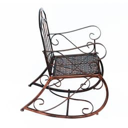 image-Iron Rocking Chair-Bronze
