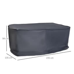 image-Garden 2-3 Seater Sofa Cover Furniture Water Resistant All-weather Grey