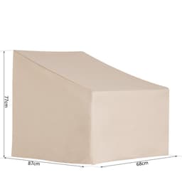 image-Waterproof Furniture Cover For Single Chair