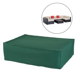 image-Furniture Cover, 222Lx155Wx67H cm-Green