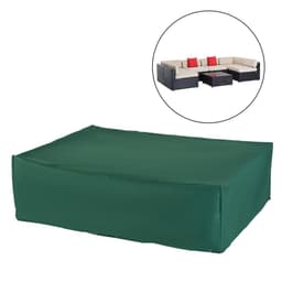 image-Furniture Cover, 222Lx155Wx67H cm-Green