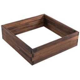 image-Wooden Raised Garden Bed Planter Grow Containers Pot 80 x 80 x 22.5cm