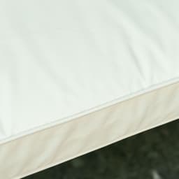 image-Bench Cushion 2 Seater Loveseat Seat Pad Swing Furniture Cream White