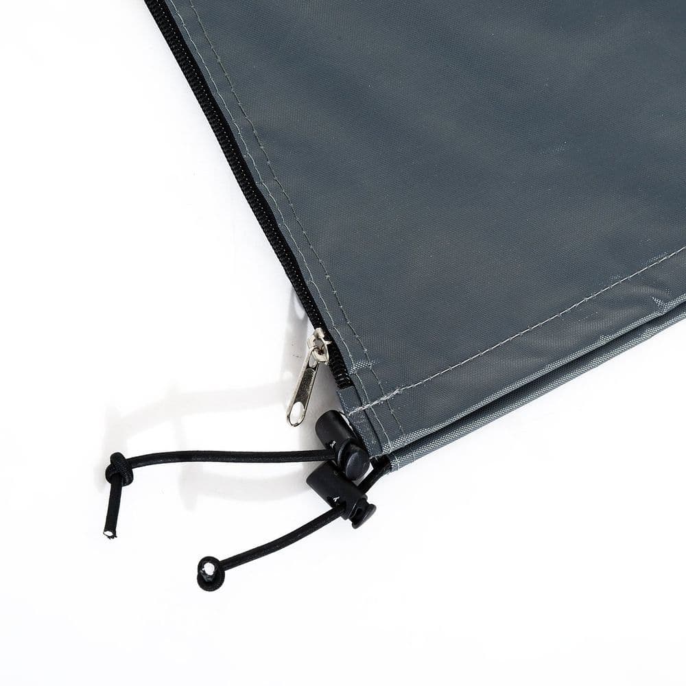 image-Garden Offset Umbrella Parasol Waterproof Cover-Grey