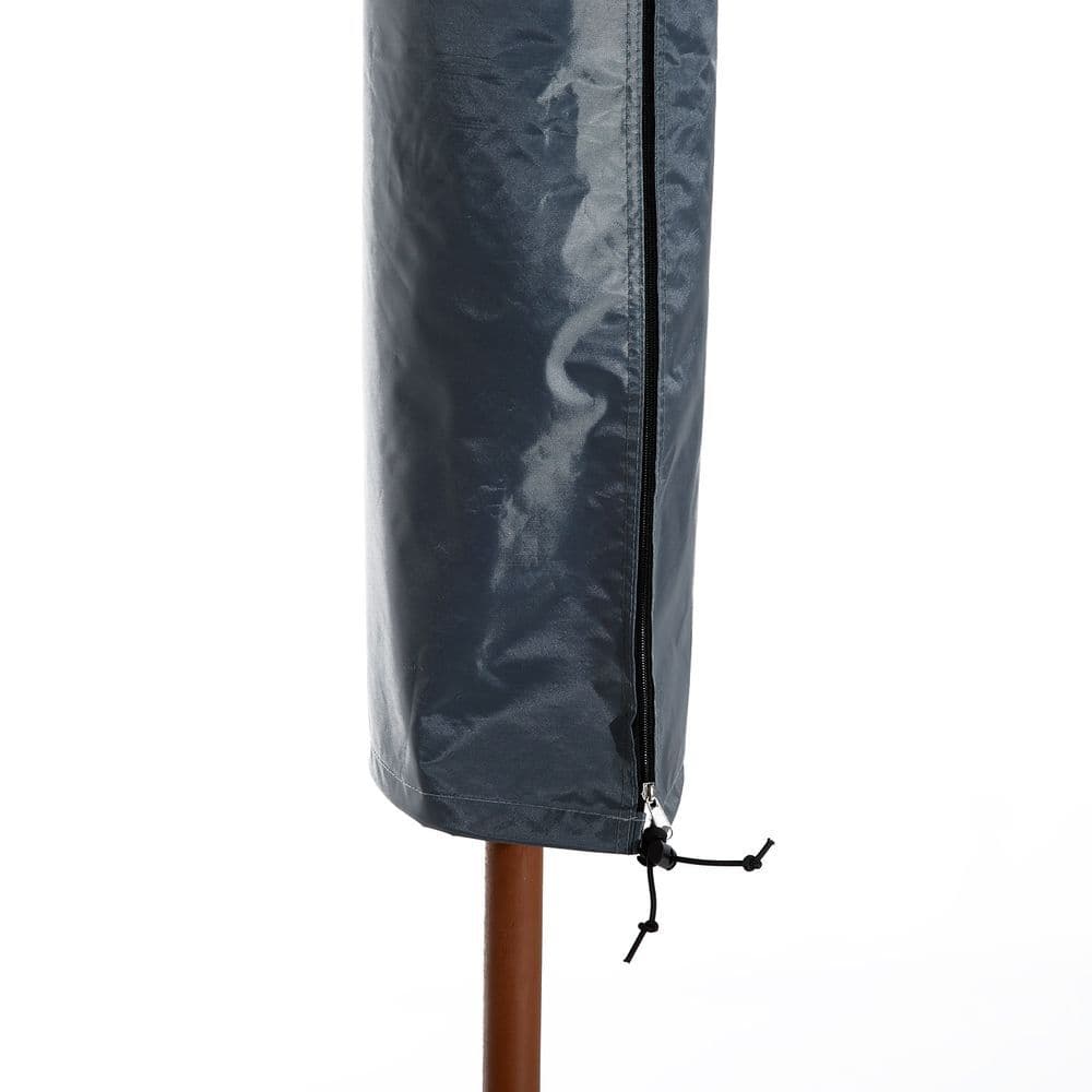 image-Garden Offset Umbrella Parasol Waterproof Cover-Grey