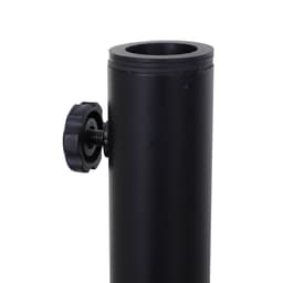 image-Steel Heavy Duty Adjustable Parasol Base Black