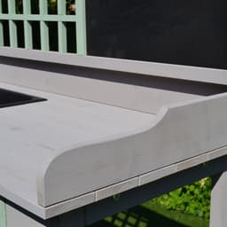 image-Outdoor Wooden Potting Table Bench Workstation Planting Shelves