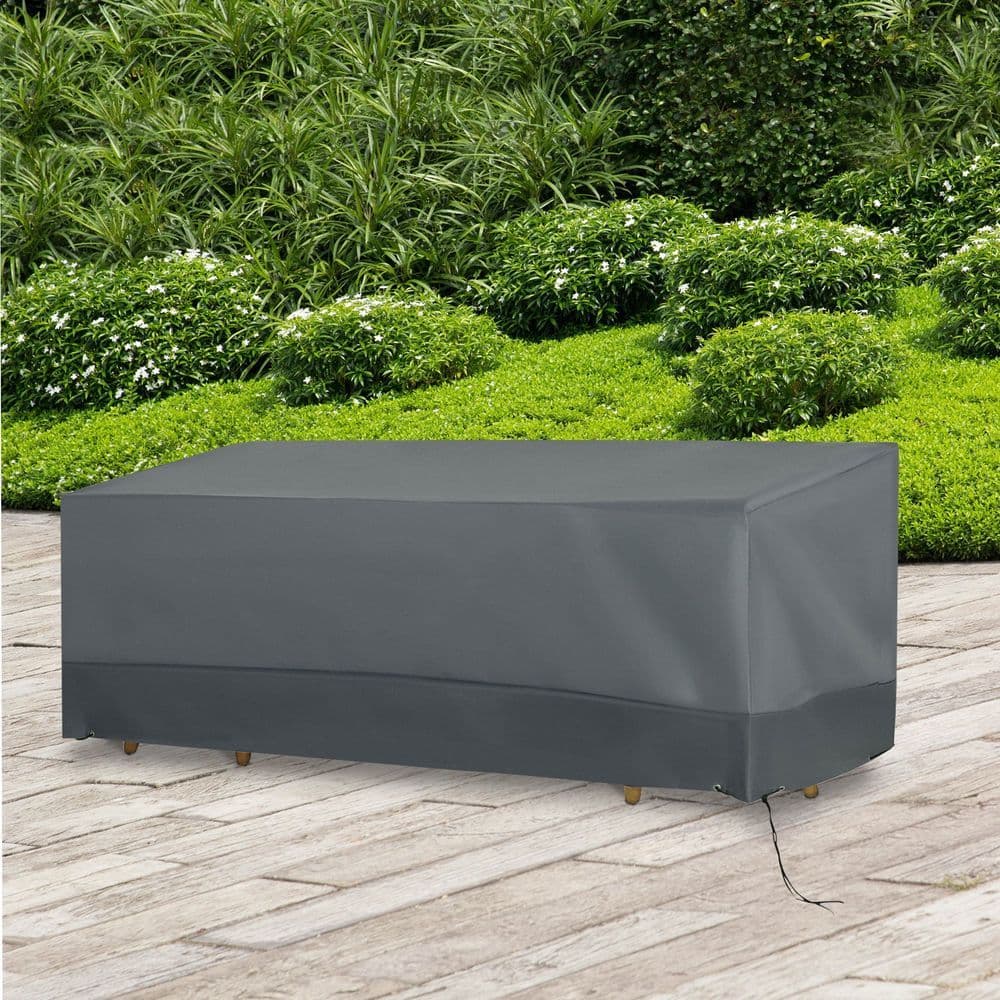 image-190x72cm Furniture Table Chair Sofa Set Cover Water UV Resistant Protection 600D