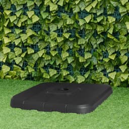 image-Set of 4 Cantilever Parasol Base Stand Outdoor Umbrella Weights