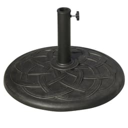 image-Umbrella Base for ?38mm and ?48mm Poles, Resin-Bronze