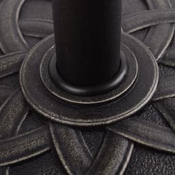 image-Umbrella Base for ?38mm and ?48mm Poles, Resin-Bronze