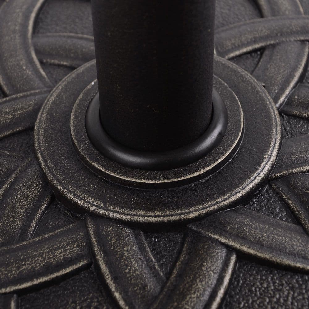 image-Umbrella Base for ?38mm and ?48mm Poles, Resin-Bronze