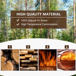 image-Wooden Garden Bridge Decorative Arc Footbridge & Safety Guardrail Walkway