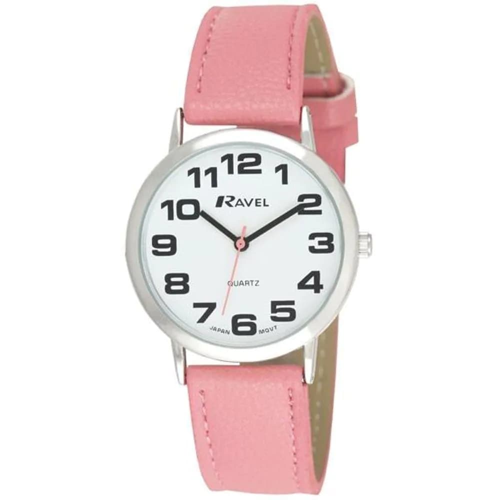 image-Ravel Unisex Classic Strap Watch Pink R0105.13.15A