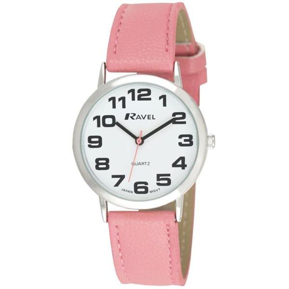 image-Ravel Unisex Classic Strap Watch Pink R0105.13.15A