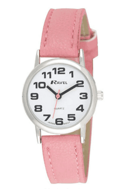 image-Ravel Ladies Classic Strap Watch Pink R0105.13.15LA