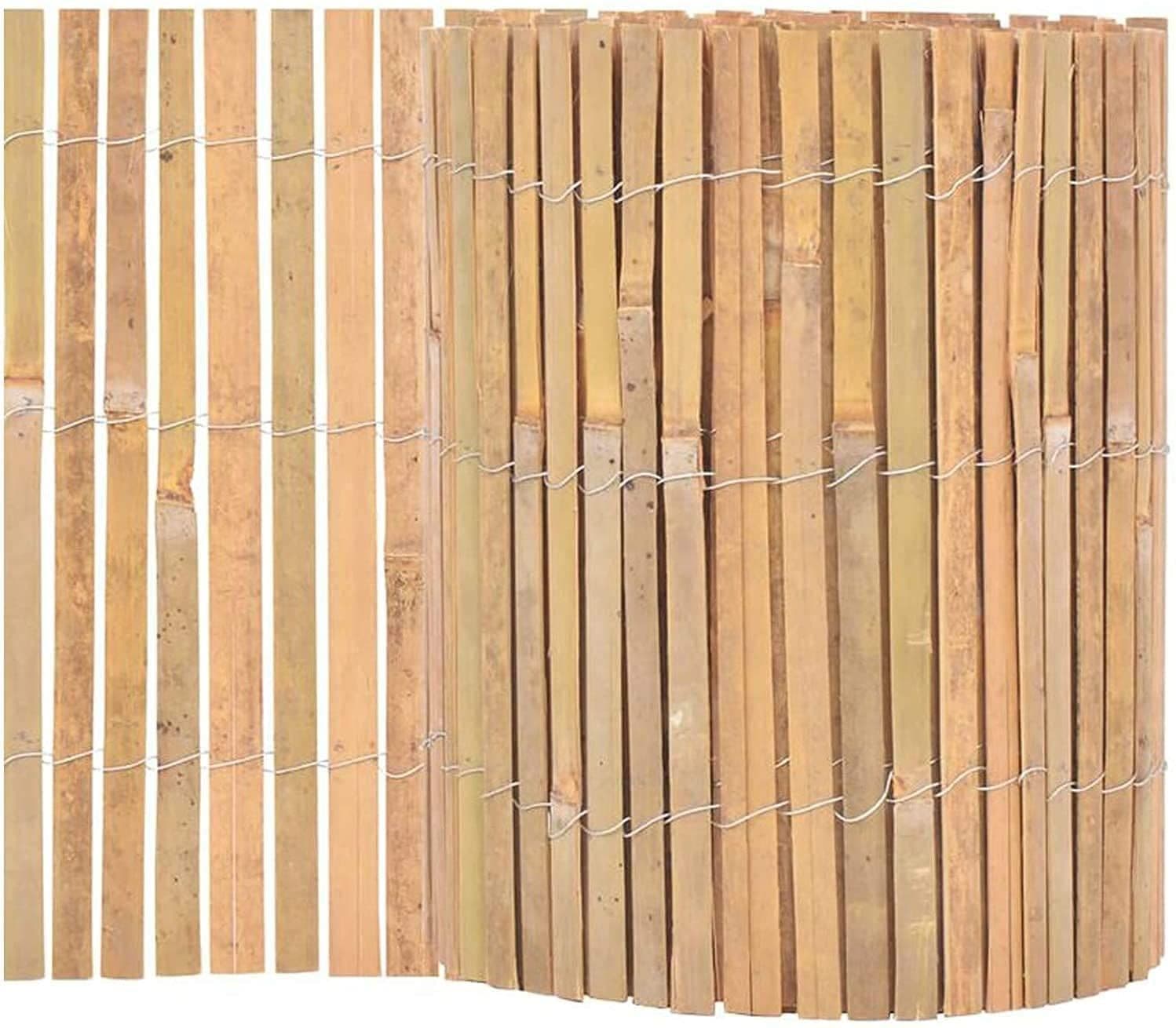 image-Natural Reed Fencing Garden Screening - 1.8m x 4m Roll