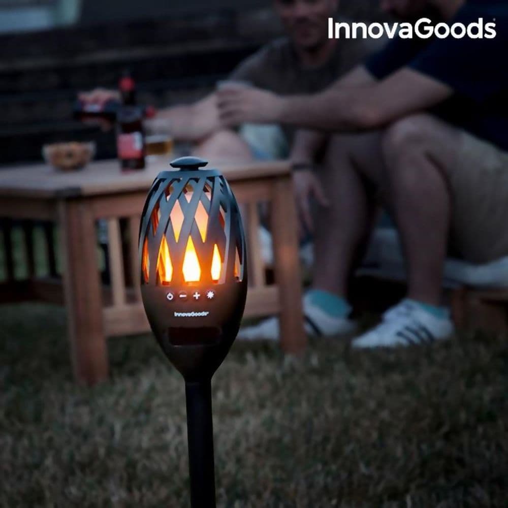 image-Firesound LED Flame Lamp and Bluetooth Speaker Energy Class A