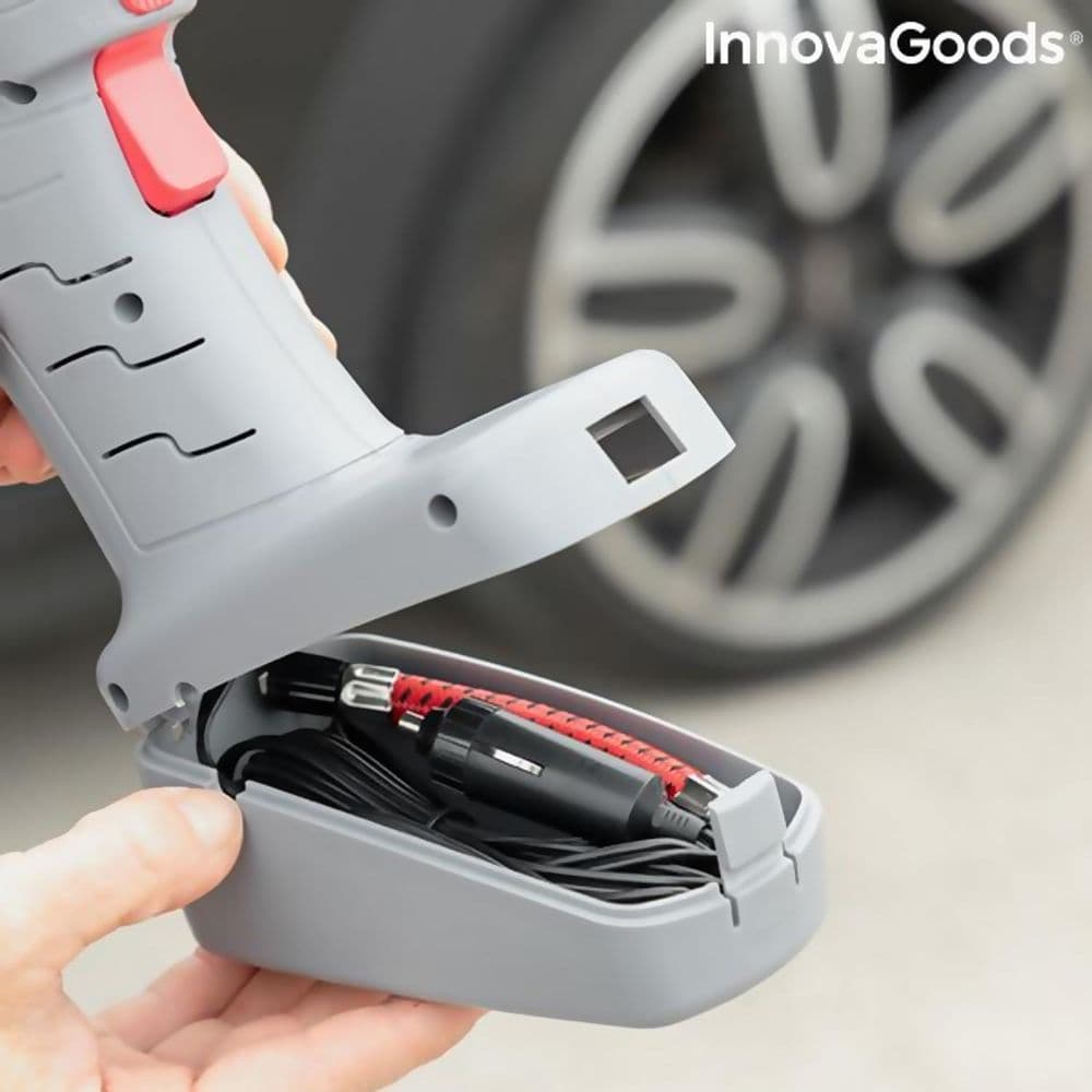image-Airpro+ Portable Air Compressor with LED Airpro Car Tyre Electric