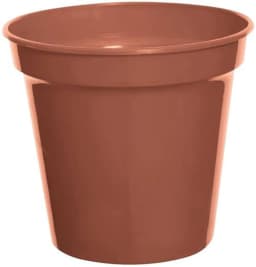 image-Whitefurze G04020 17.5cm Garden Pot - Terracotta