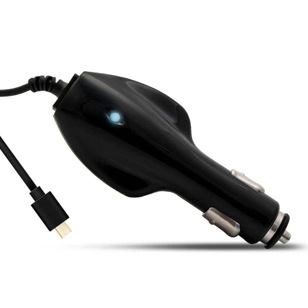 image-Great Value Company 1000mA Car Charger For Micro USB Devices - Black