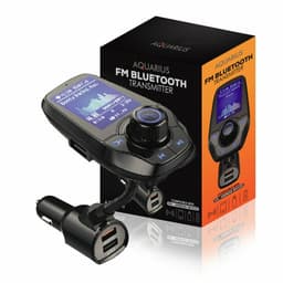 image-Aquarius Wireless Multifunctional Bluetooth Car FM Transmitter with Dual USB Port