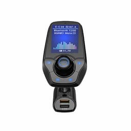 image-Aquarius Wireless Multifunctional Bluetooth Car FM Transmitter with Dual USB Port