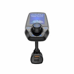 image-Aquarius Wireless Multifunctional Bluetooth Car FM Transmitter with Dual USB Port