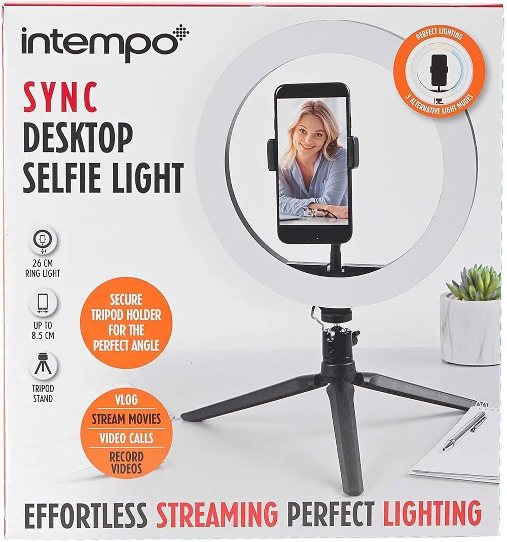 image-Intempo SYNC Desktop Selfie Light