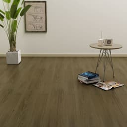 image-Self-adhesive Flooring Planks 4.46 m² 3 mm PVC Brown