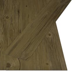 image-Self-adhesive Flooring Planks 4.46 m² 3 mm PVC Brown