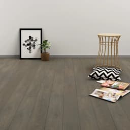 image-Self-adhesive Flooring Planks 4.46 m² 3 mm PVC Grey and Brown