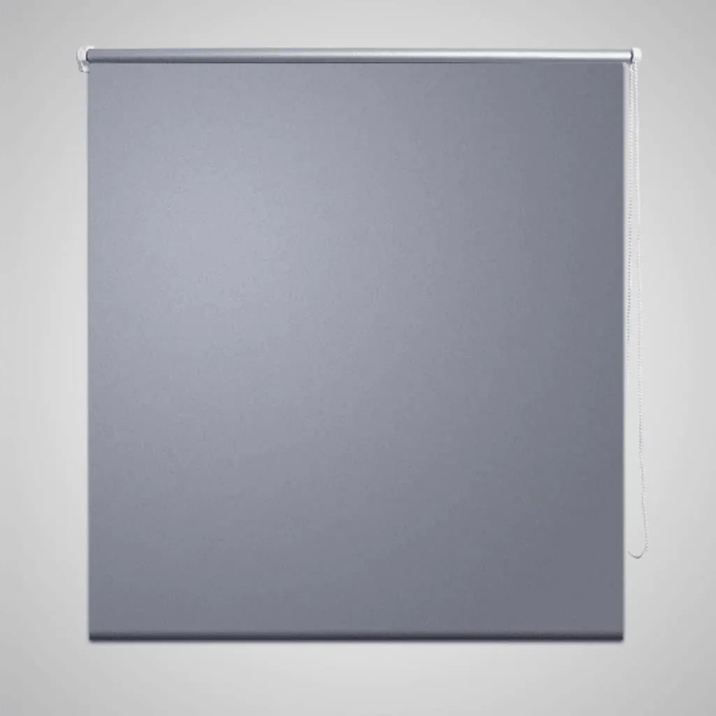 image-Roller blind blackout 80 x 175 cm white
